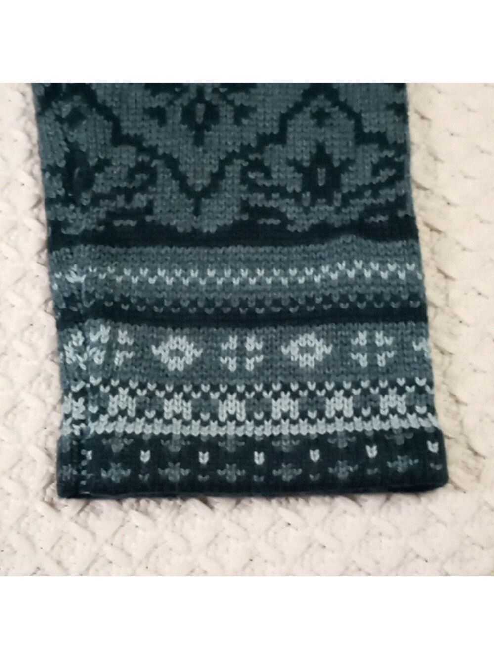 Appleseed's Nordic Green Zip-Front Cardigan Size M, NWOT - Picture 6 of 7